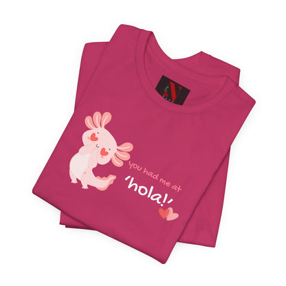 Axolotl 'Hola' - Unisex Shirt