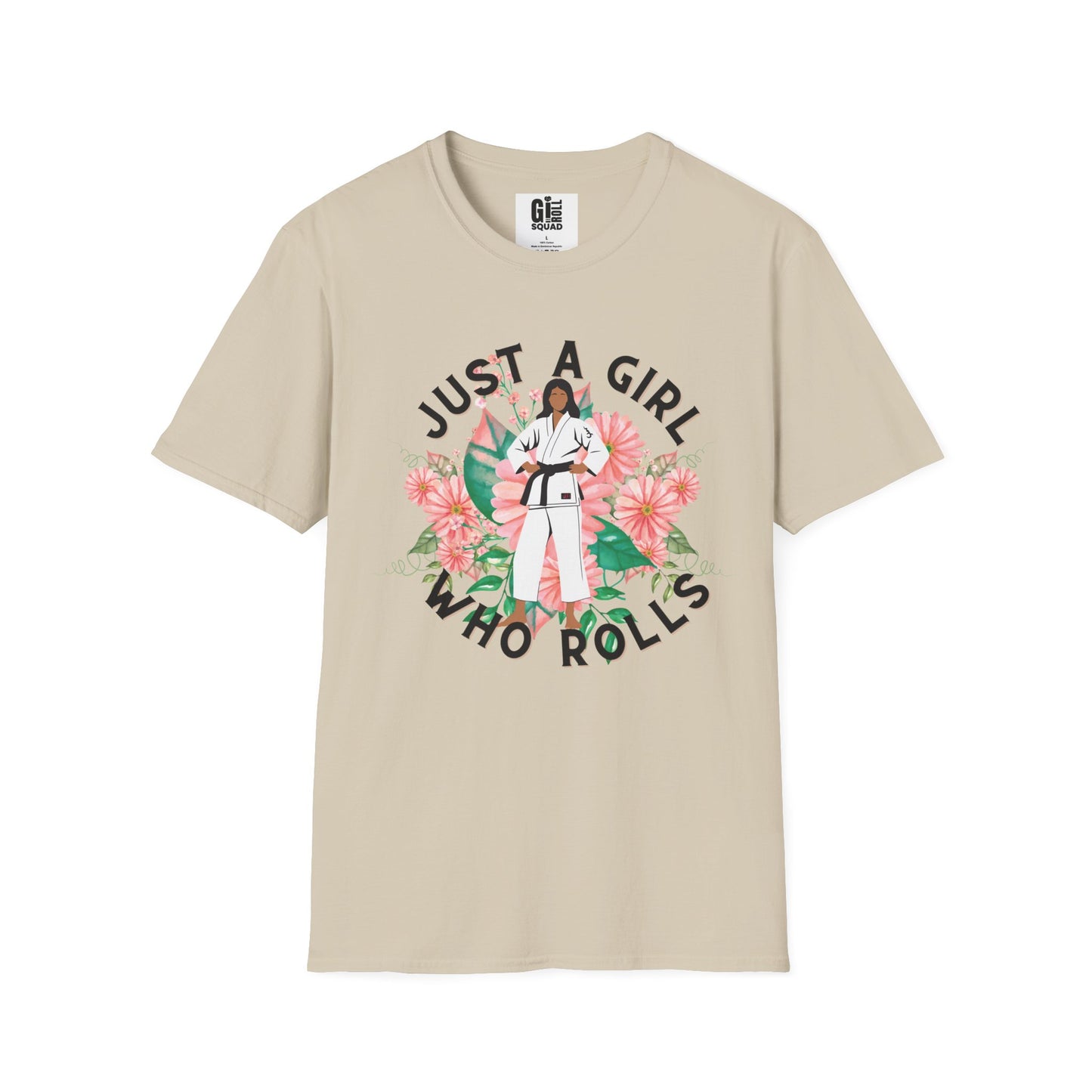 Just A Girl Who Rolls- Unisex Softstyle T-Shirt