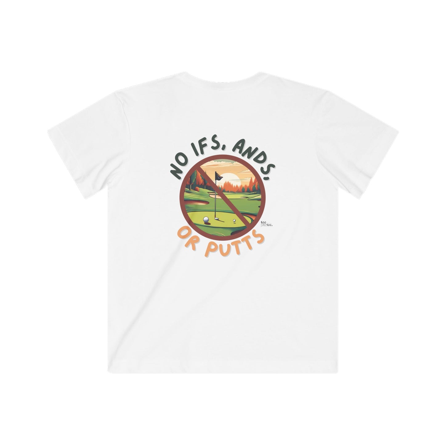 No Putts- Kids Fine Jersey Tee