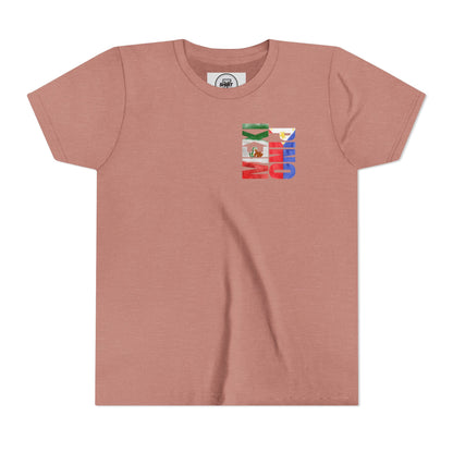 Mexipino T-Shirt -Proud Blend of Filipino & Mexican Heritage Unisex Kids Shirt