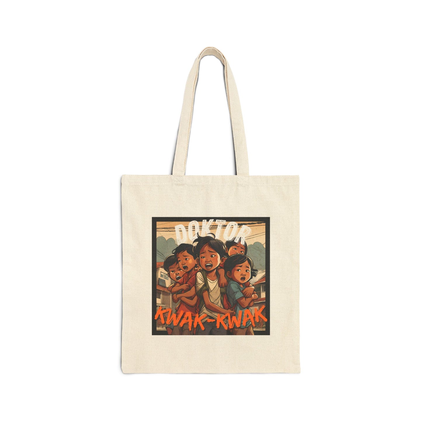 Doktor Kwak-kwak- Cotton Canvas Tote Bag