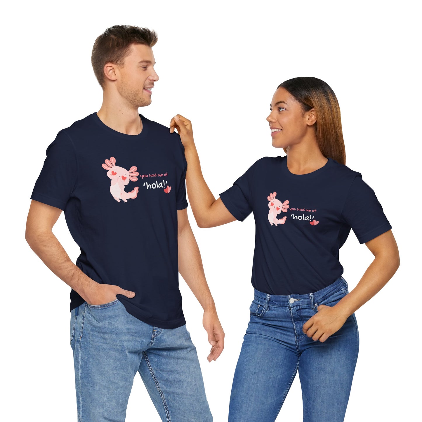 Axolotl 'Hola' - Unisex Shirt