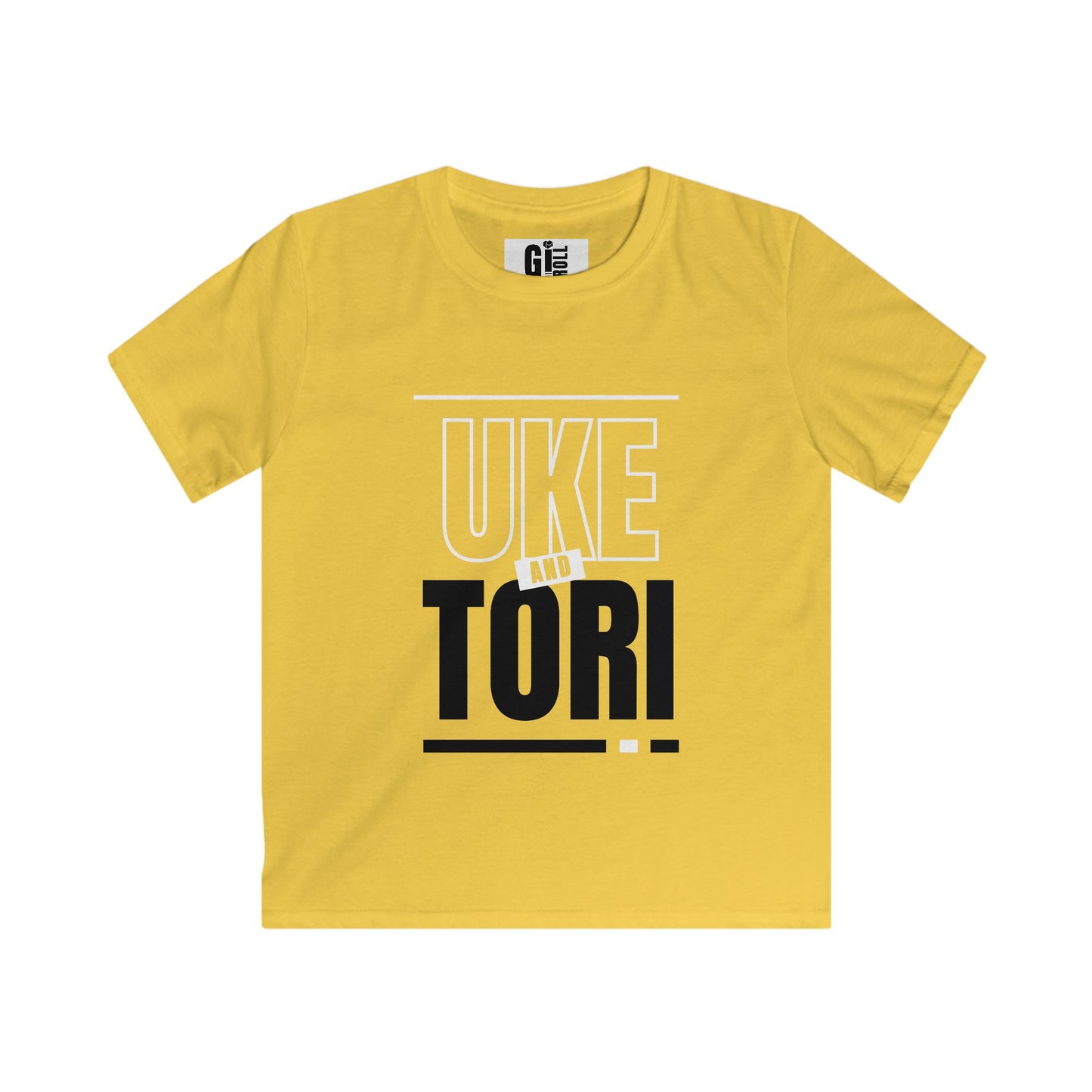 Uke & Tori -Kids Softstyle Tee