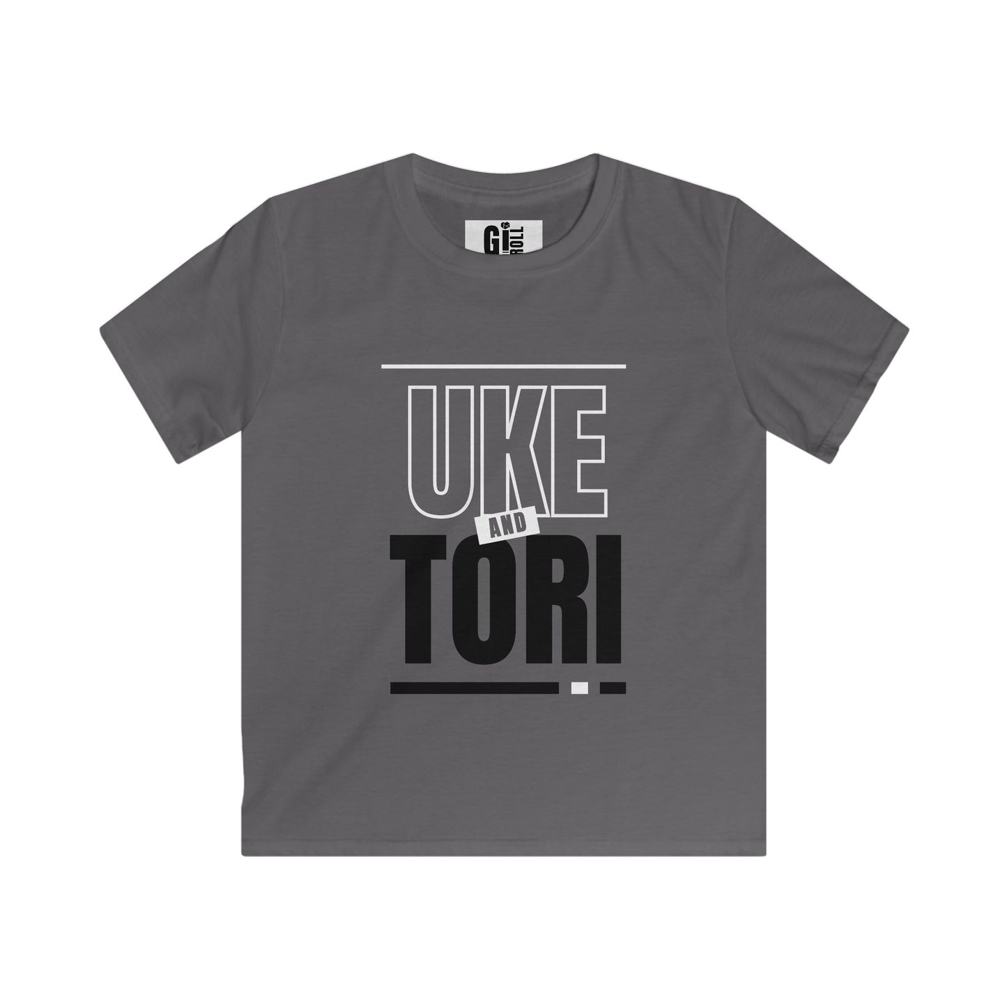 Uke & Tori -Kids Softstyle Tee