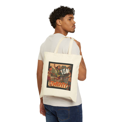 Ten/Twenty- Cotton Canvas Tote Bag