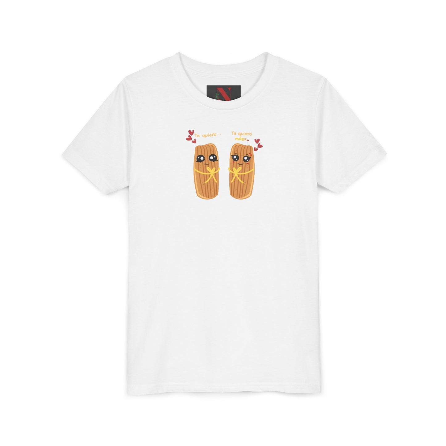 'Te Quiero Mása' Tamales- Unisex Kids Shirt