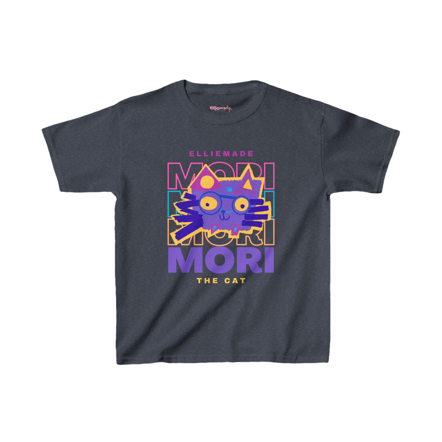 Mori the Cat- Kids Heavy Cotton™ Tee