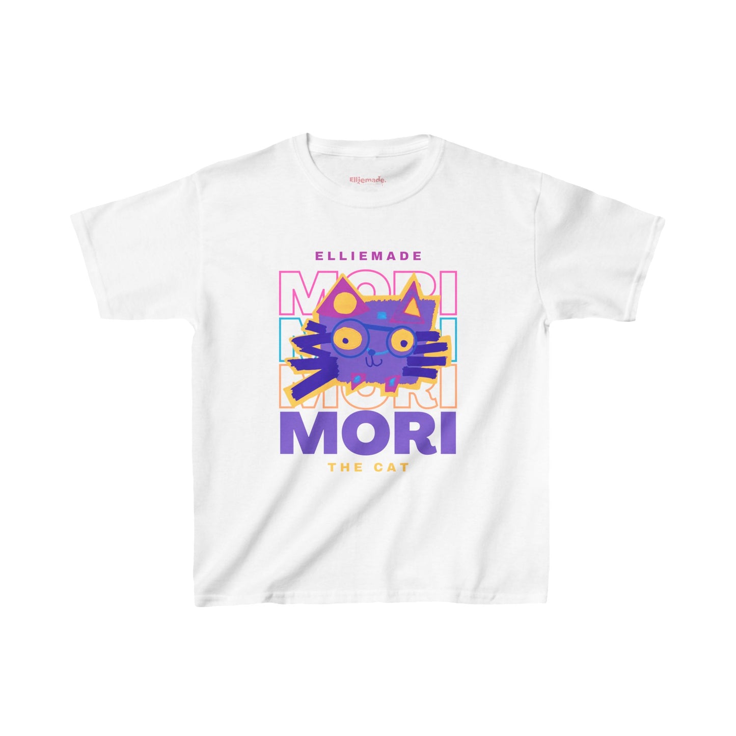 Mori the Cat- Kids Heavy Cotton™ Tee