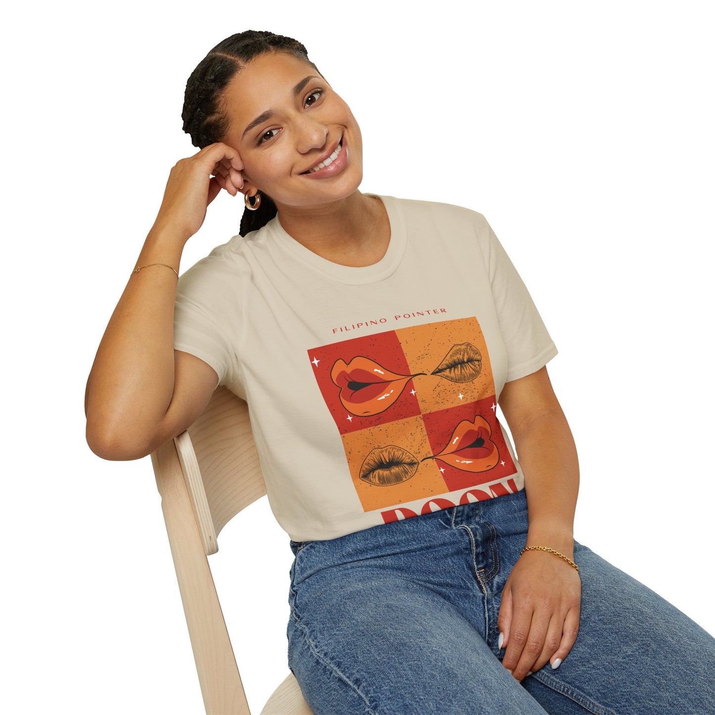 Lip Pointing Filipino Heritage T-Shirt (Unisex Soft Style Shirt)