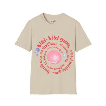 Tiki-tiki gum Filipino Heritage T-Shirt (Unisex Soft Style Shirt)