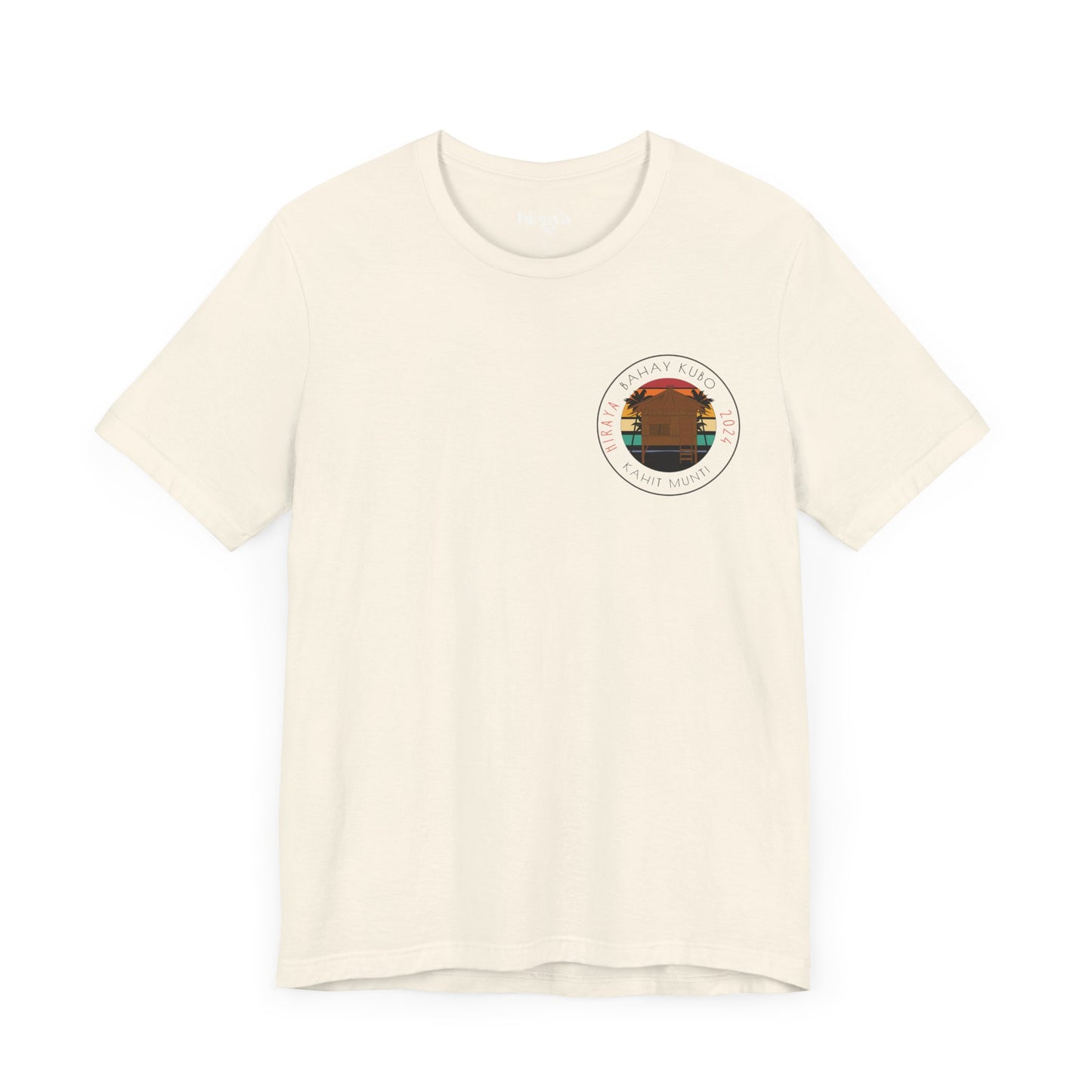 Bahay Kubo Minimalist T-Shirt - Filipino Heritage Unisex Shirt