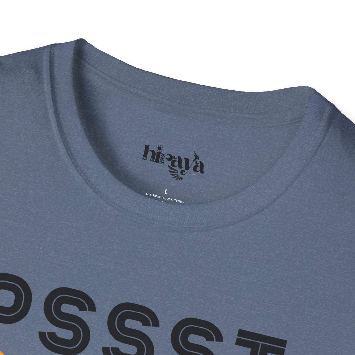 Pssst! (Text)- Unisex Softstyle T-Shirt