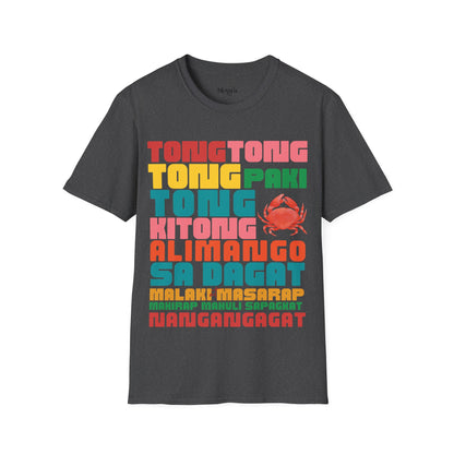 Tong Tong Alimango Filipino Heritage T-Shirt (Unisex Soft Style Shirt)