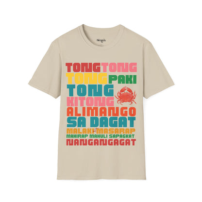 Tong Tong Alimango Filipino Heritage T-Shirt (Unisex Soft Style Shirt)