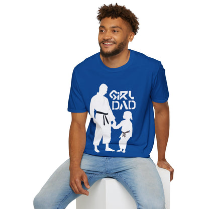 Jiu-Jitsu Girl Dad - Unisex Softstyle T-Shirt