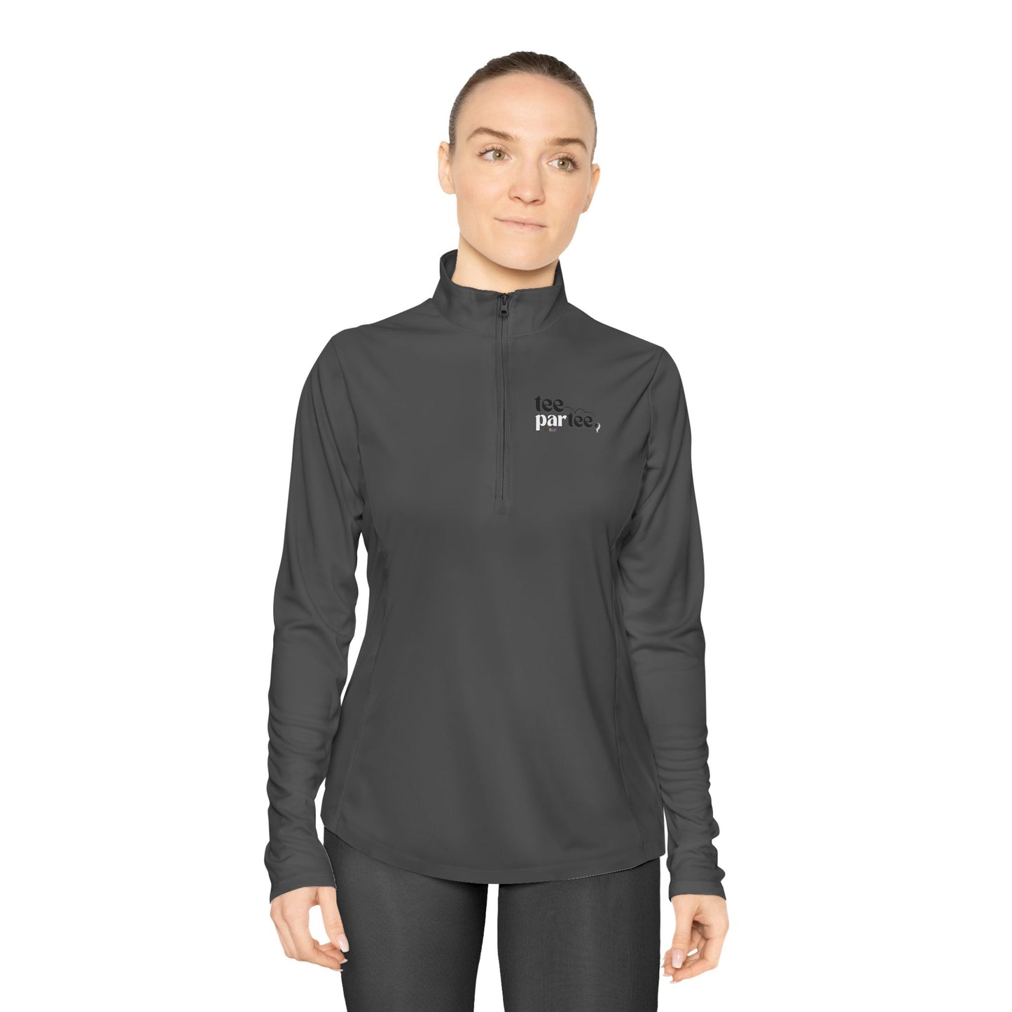 Tee Partee- Ladies Quarter-Zip Pullover