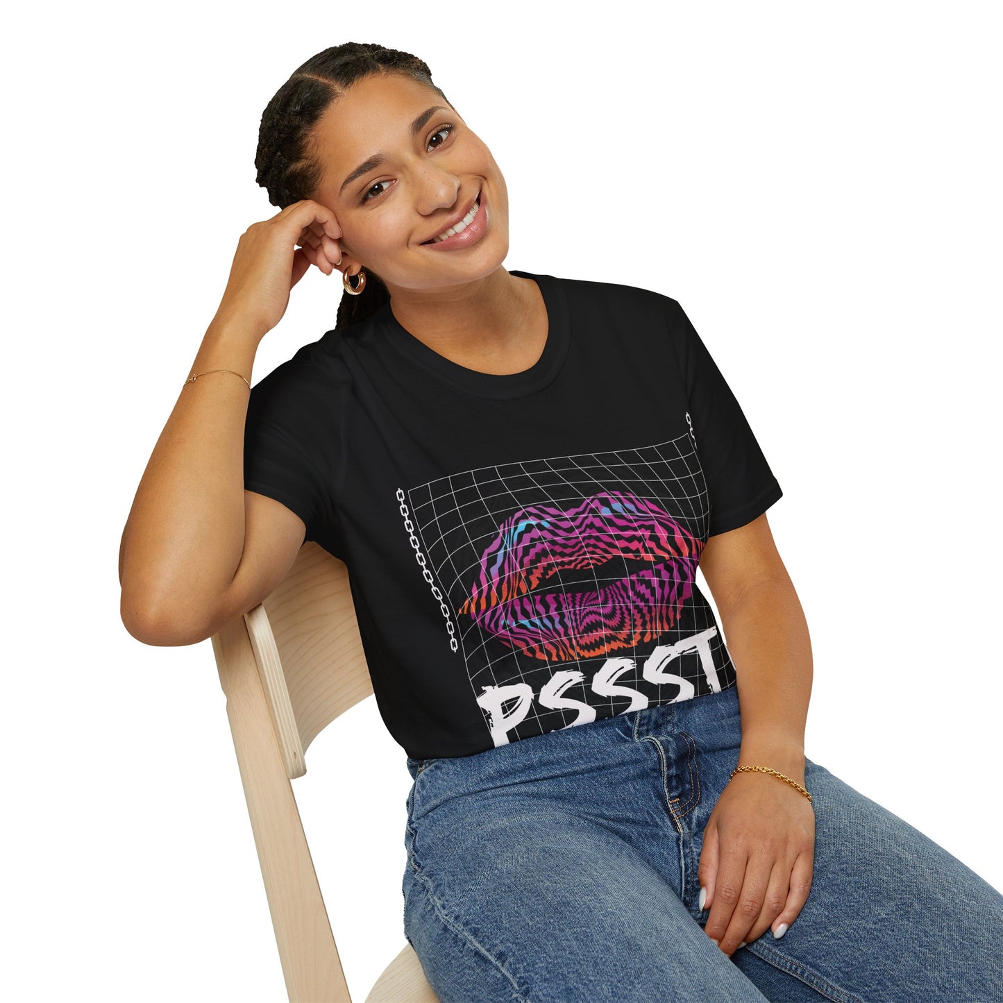 Pssst!- Unisex Softstyle T-Shirt