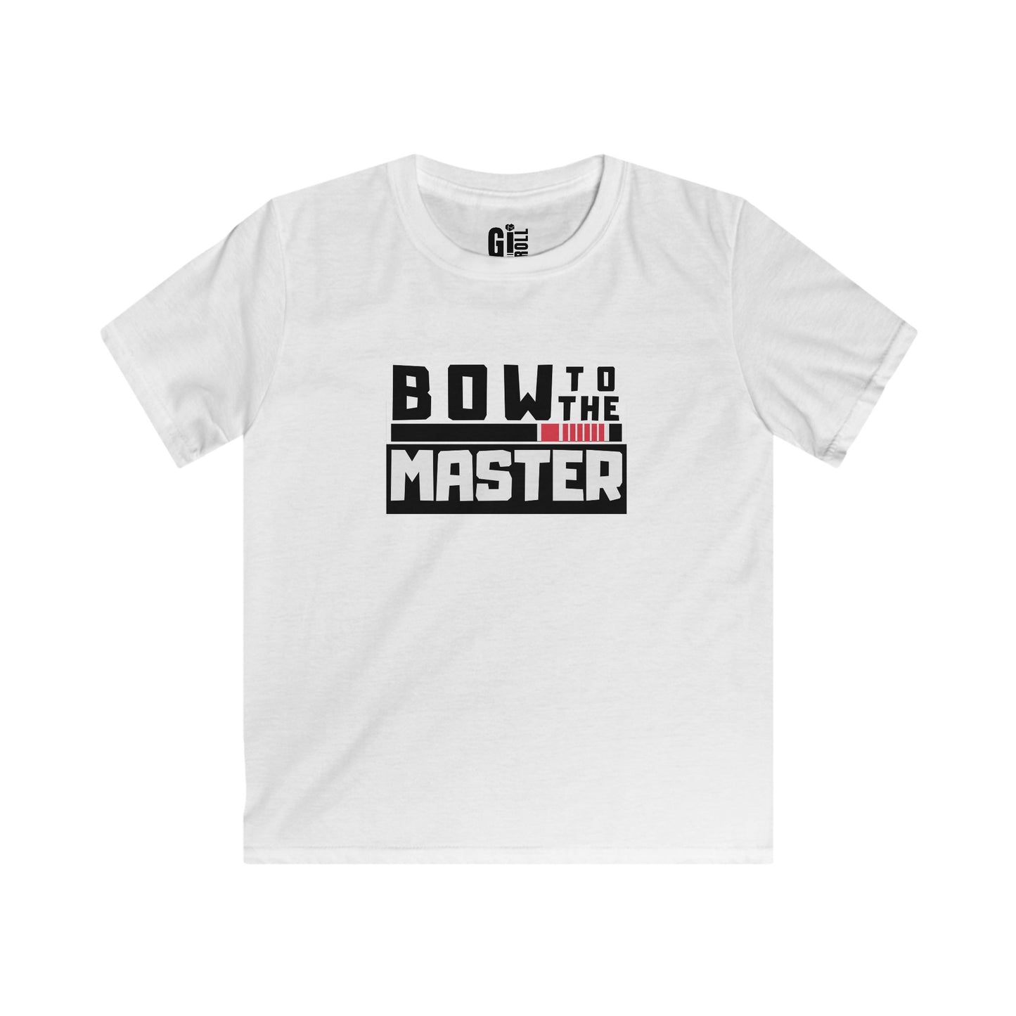 Bow to the Master (Belt) -Kids Softstyle Tee