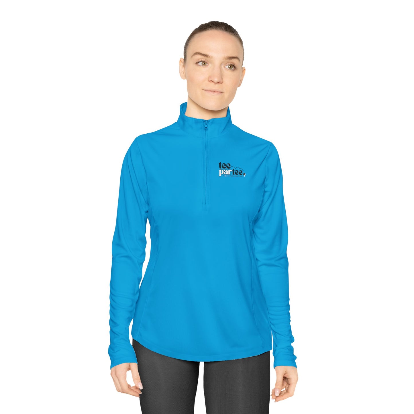 Tee Partee- Ladies Quarter-Zip Pullover