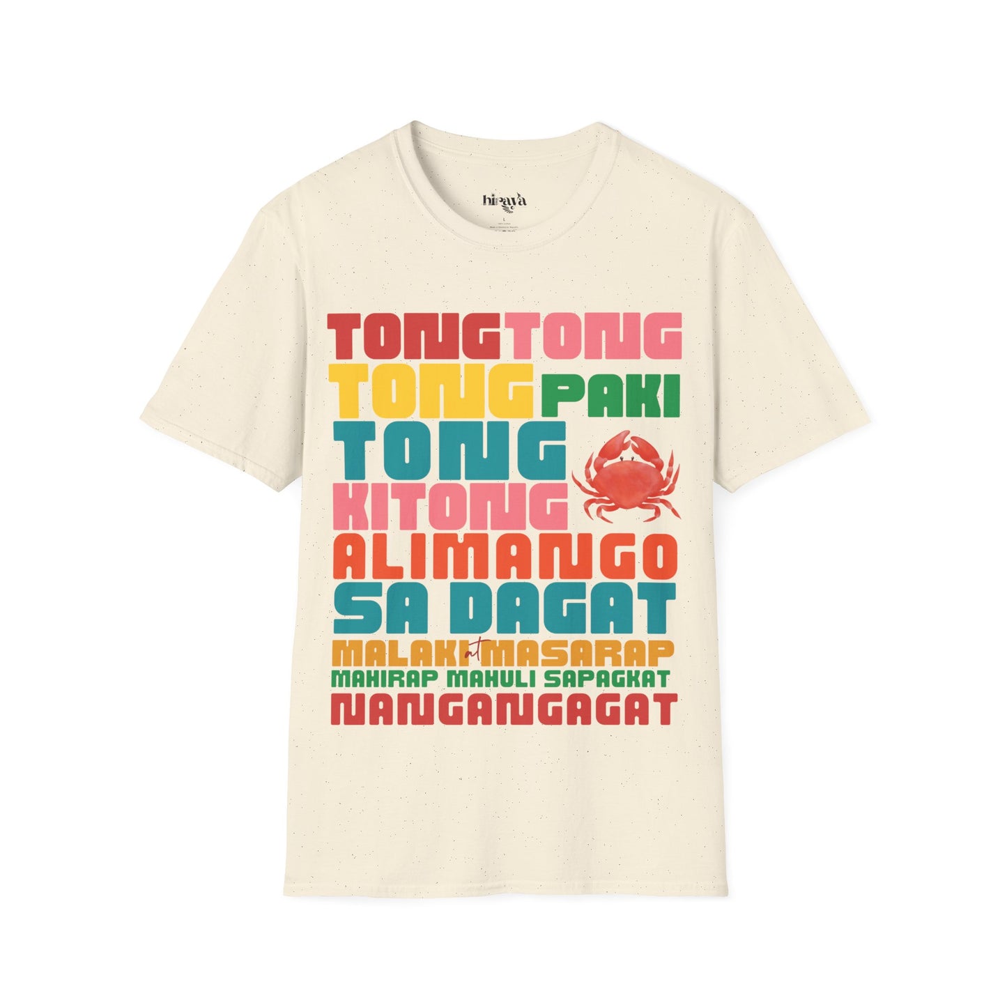 Tong Tong Alimango Filipino Heritage T-Shirt (Unisex Soft Style Shirt)