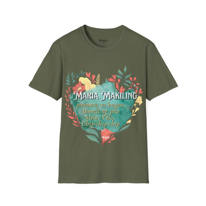 Maria Makiling (song)- Filipino Heritage T-Shirt (Unisex Soft Style Shirt)