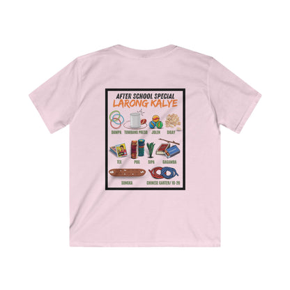 Larong Kalye Kids Tee - Filipino Childhood Nostalgia and Heritage Pride (Kids Unisex soft style shirt)