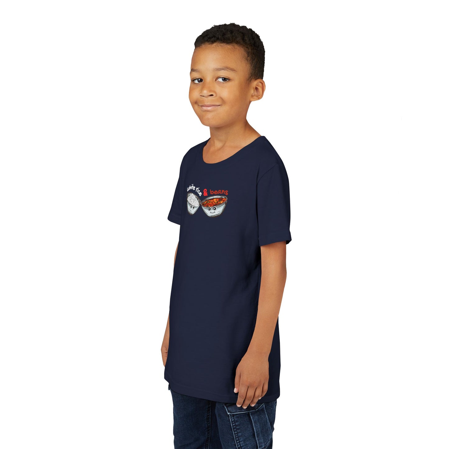 White Rice & Beans - Mixed Heritage Unisex Kids Shirt