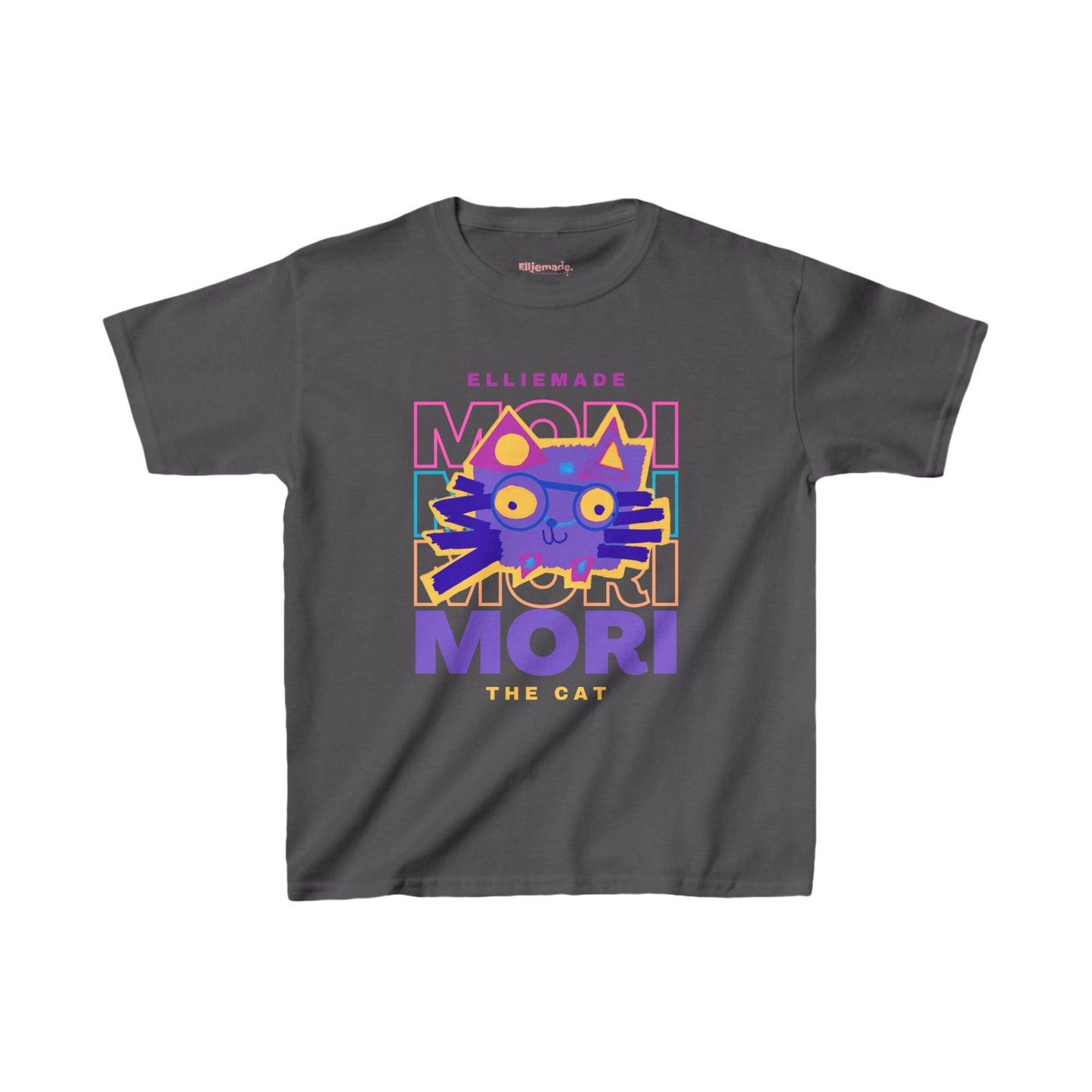 Mori the Cat- Kids Heavy Cotton™ Tee