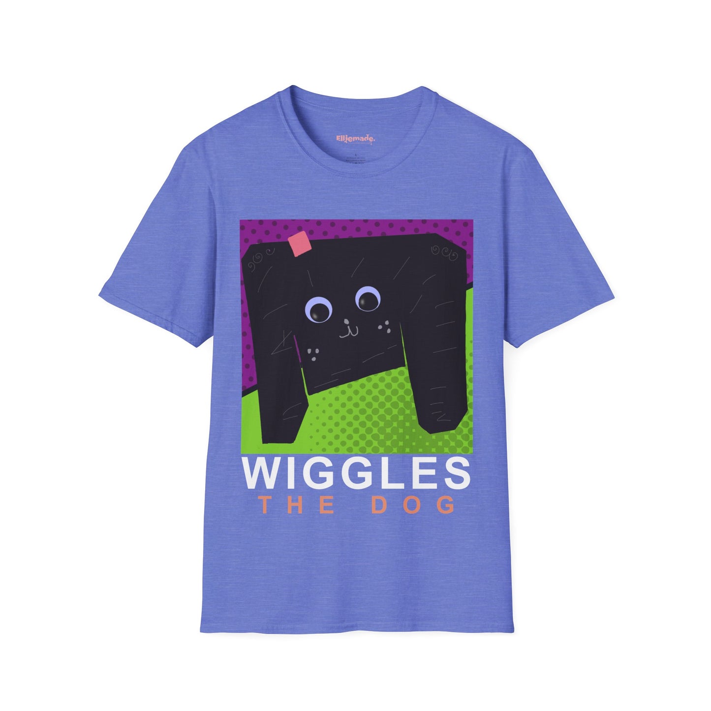 Wiggles the Dog- Unisex Softstyle T-Shirt