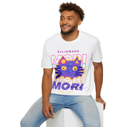 Mori the Cat- Unisex Softstyle T-Shirt