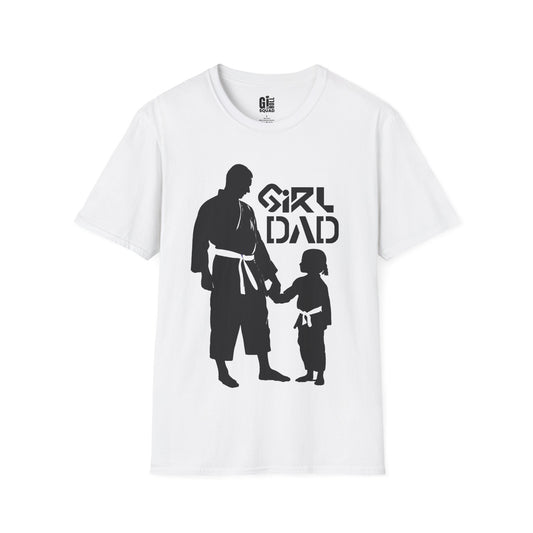 Jiu-Jitsu Girl Dad - Unisex Softstyle T-Shirt