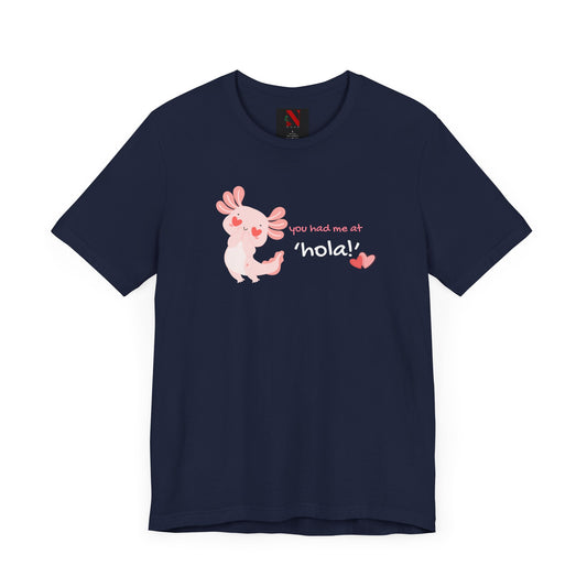 Axolotl 'Hola' - Unisex Shirt