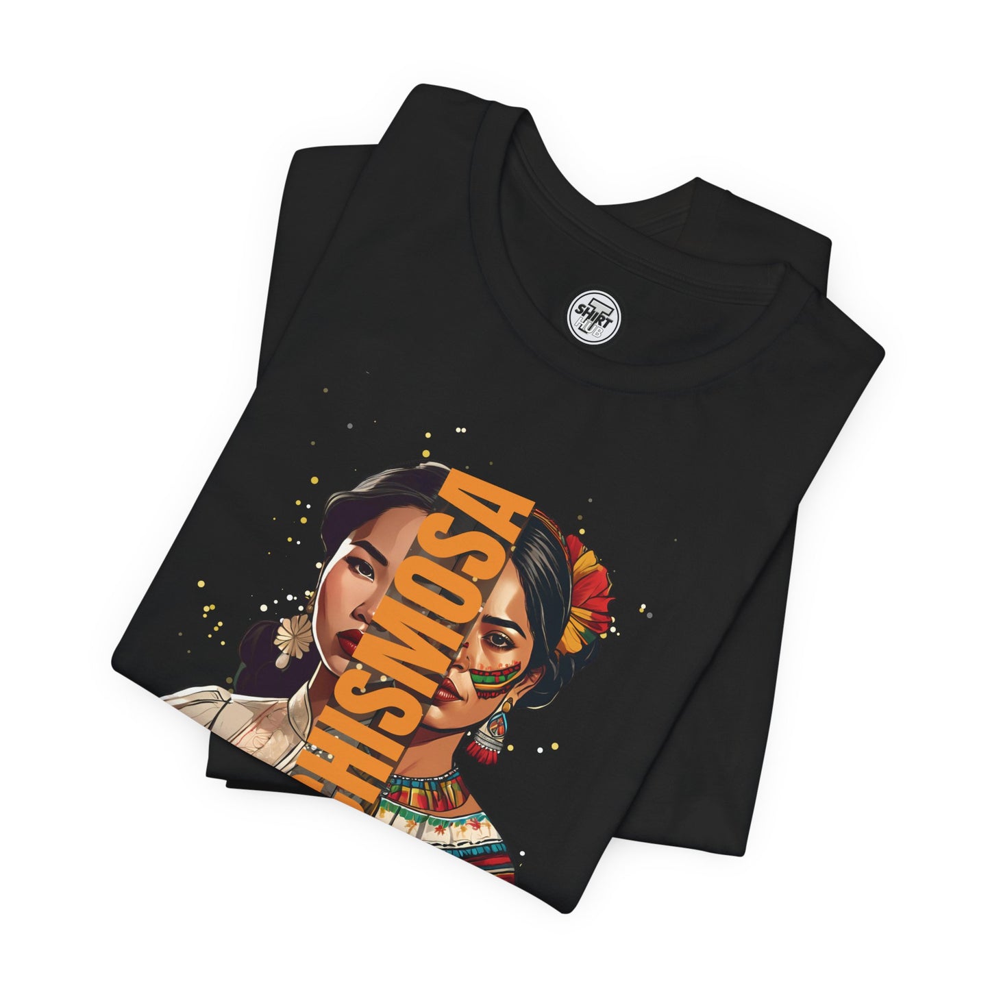 Chismosa, the Art of Gossip in Filipino & Mexican Culture- Mixed Heritage Unisex Shirt