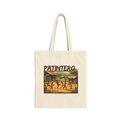 Patintero- Cotton Canvas Tote Bag