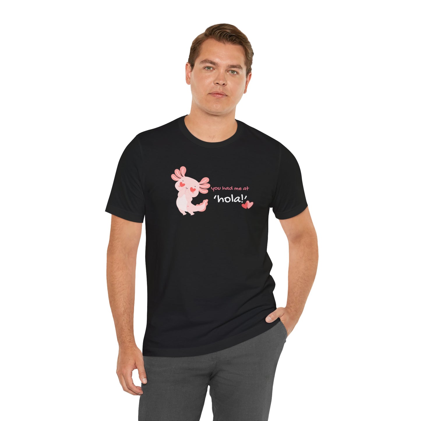 Axolotl 'Hola' - Unisex Shirt