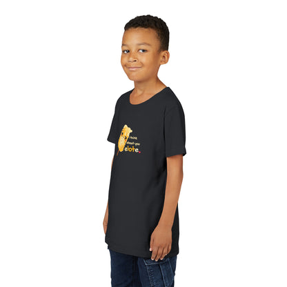 Elote 'I Think About You Elote'- Unisex Kids Shirt