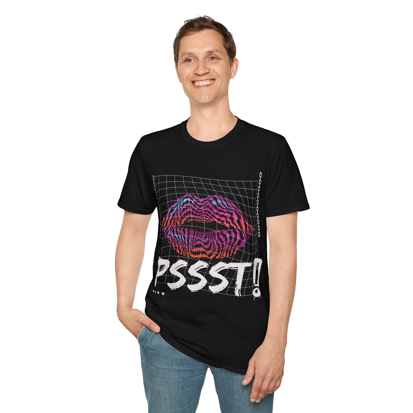 Pssst!- Unisex Softstyle T-Shirt