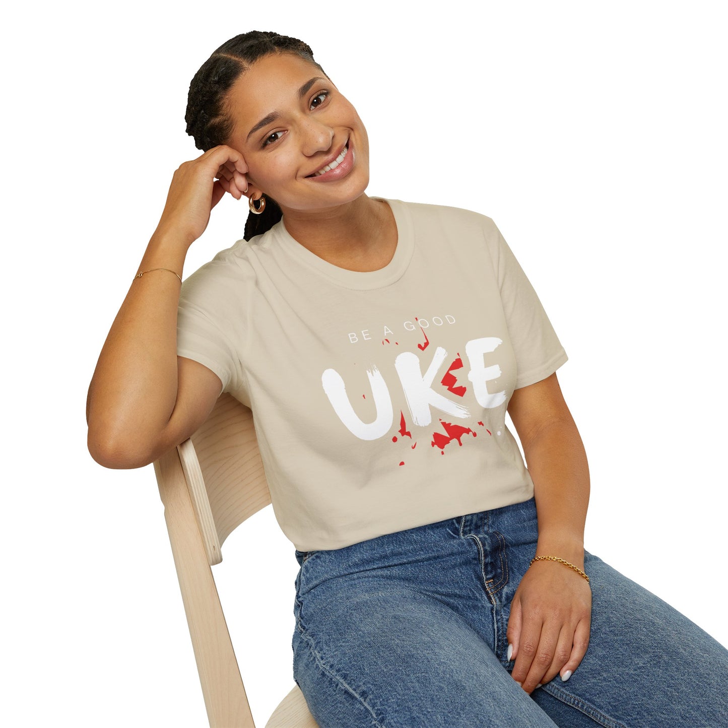 Be a Good Uke - Unisex Softstyle T-Shirt