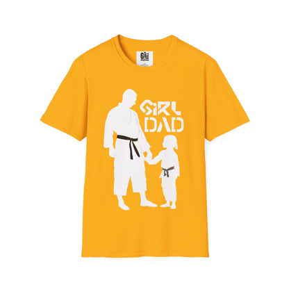 Jiu-Jitsu Girl Dad - Unisex Softstyle T-Shirt