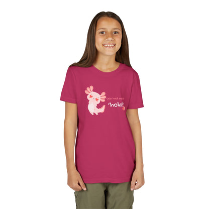 Axolotl 'Hola' - Unisex Kids Shirt