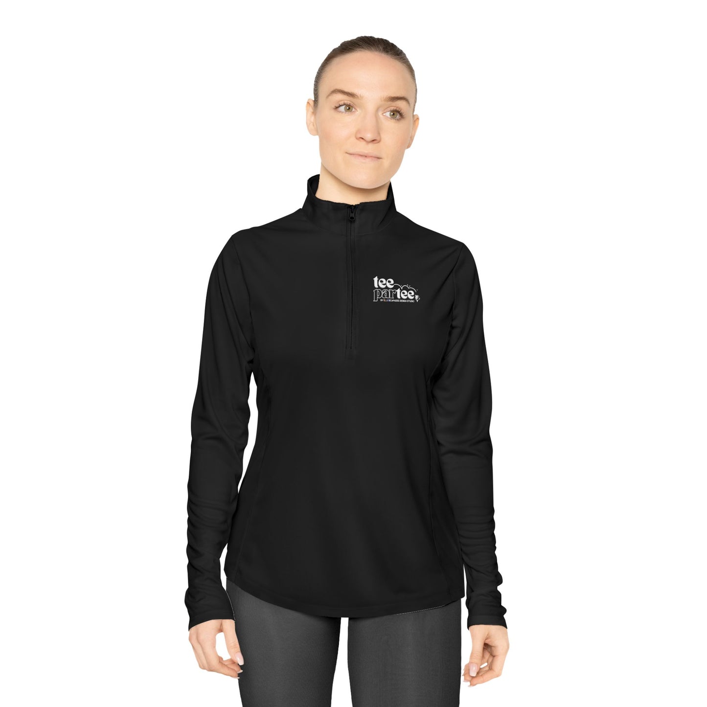 Tee Partee- Ladies Quarter-Zip Pullover