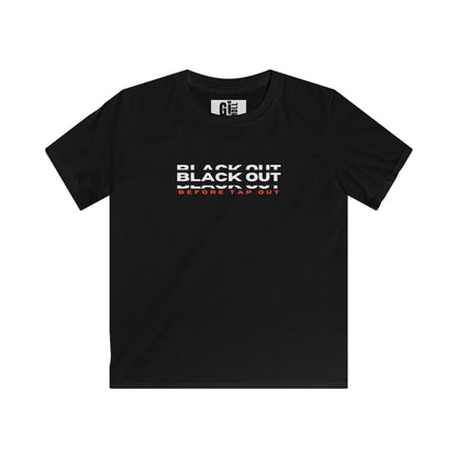 Black Out -Kids Softstyle Tee