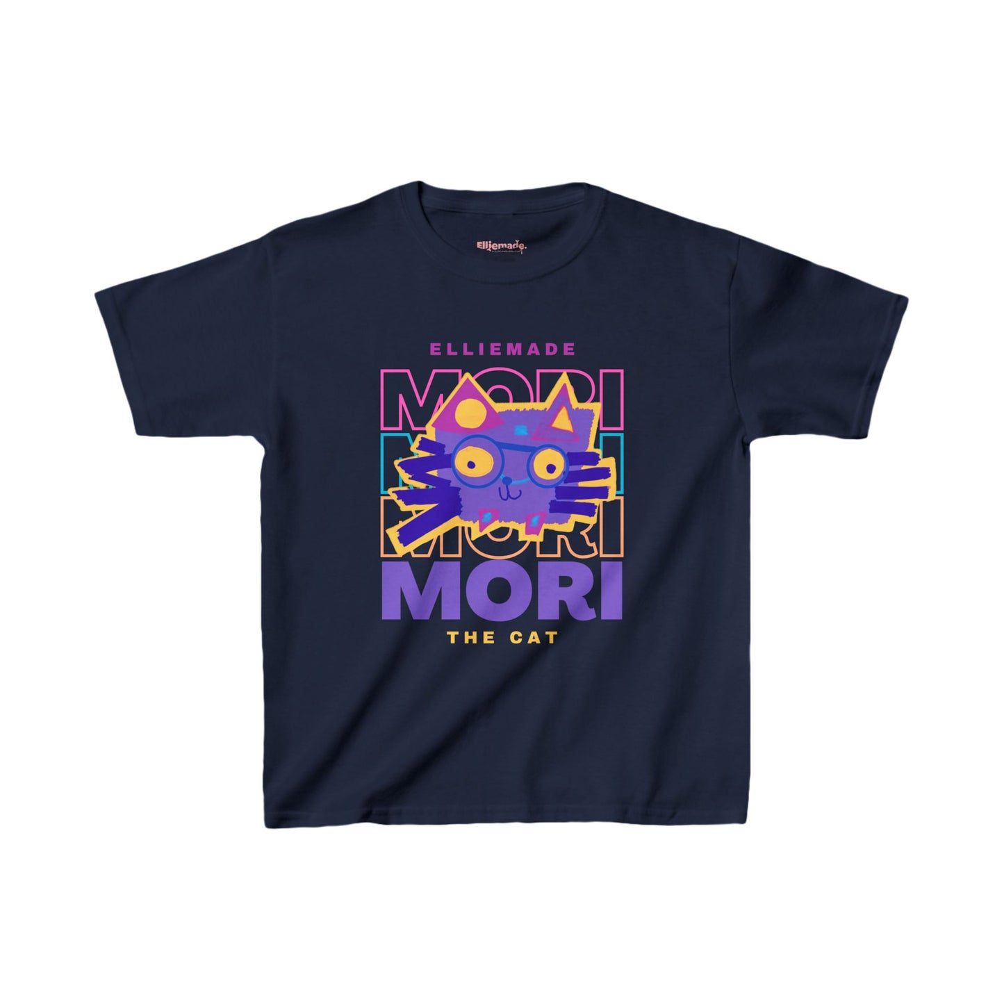 Mori the Cat- Kids Heavy Cotton™ Tee