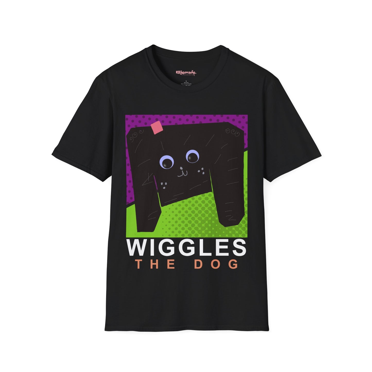 Wiggles the Dog- Unisex Softstyle T-Shirt