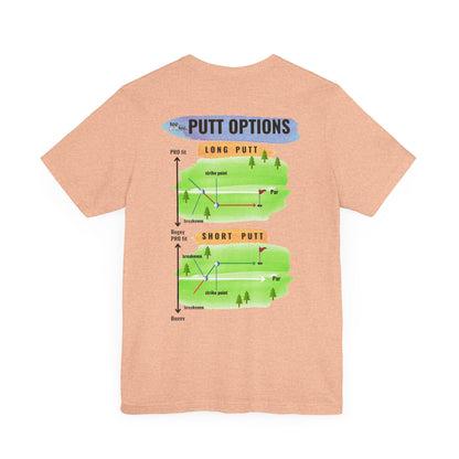 Putt Options- Unisex Jersey Short Sleeve Tee