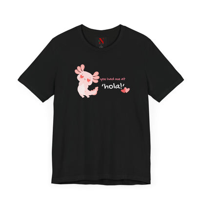 Axolotl 'Hola' - Unisex Shirt