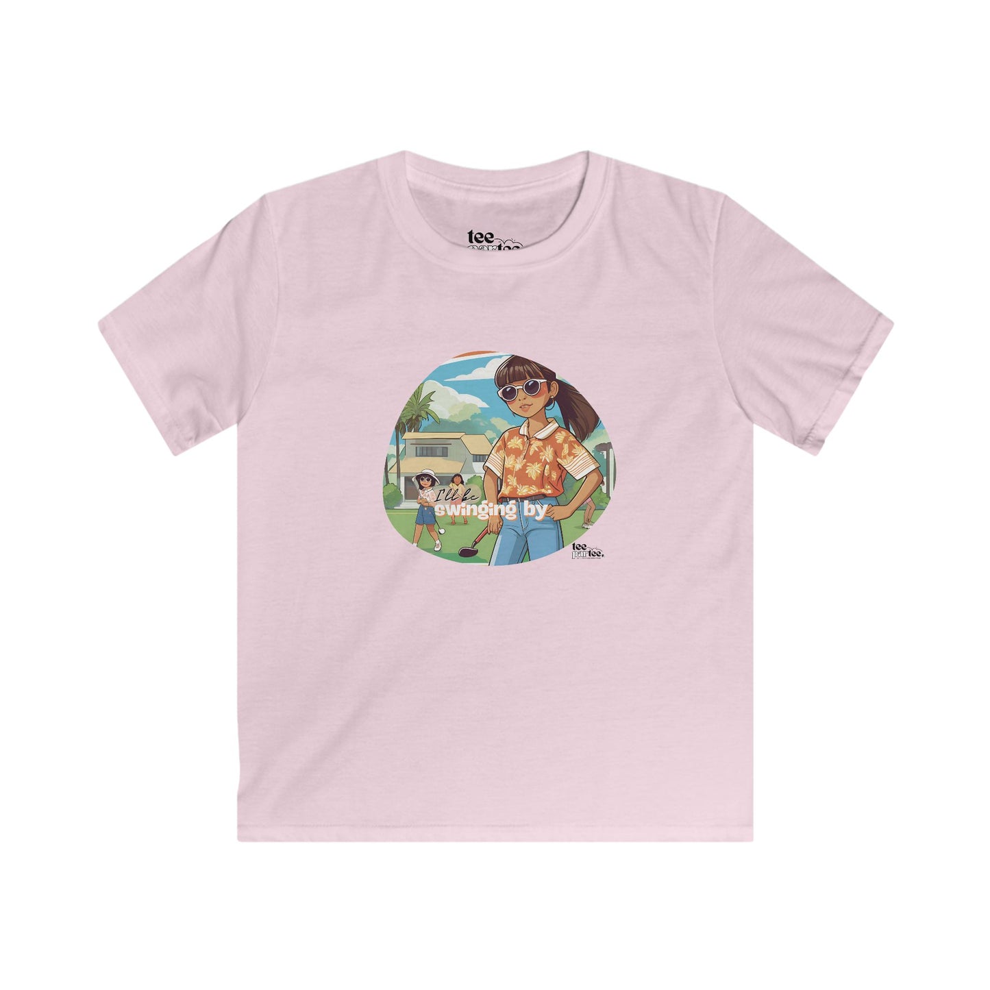 Swinging by- Girls Cotton Shirt