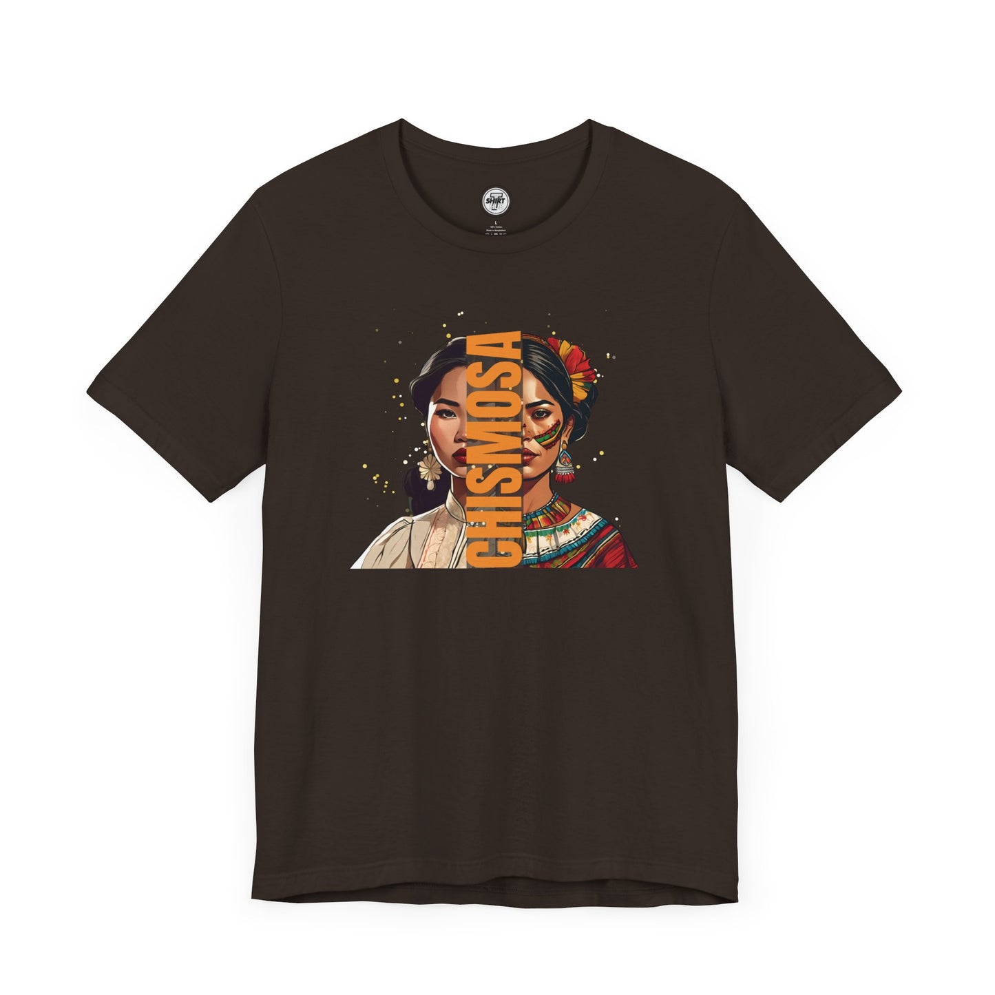 Chismosa, the Art of Gossip in Filipino & Mexican Culture- Mixed Heritage Unisex Shirt