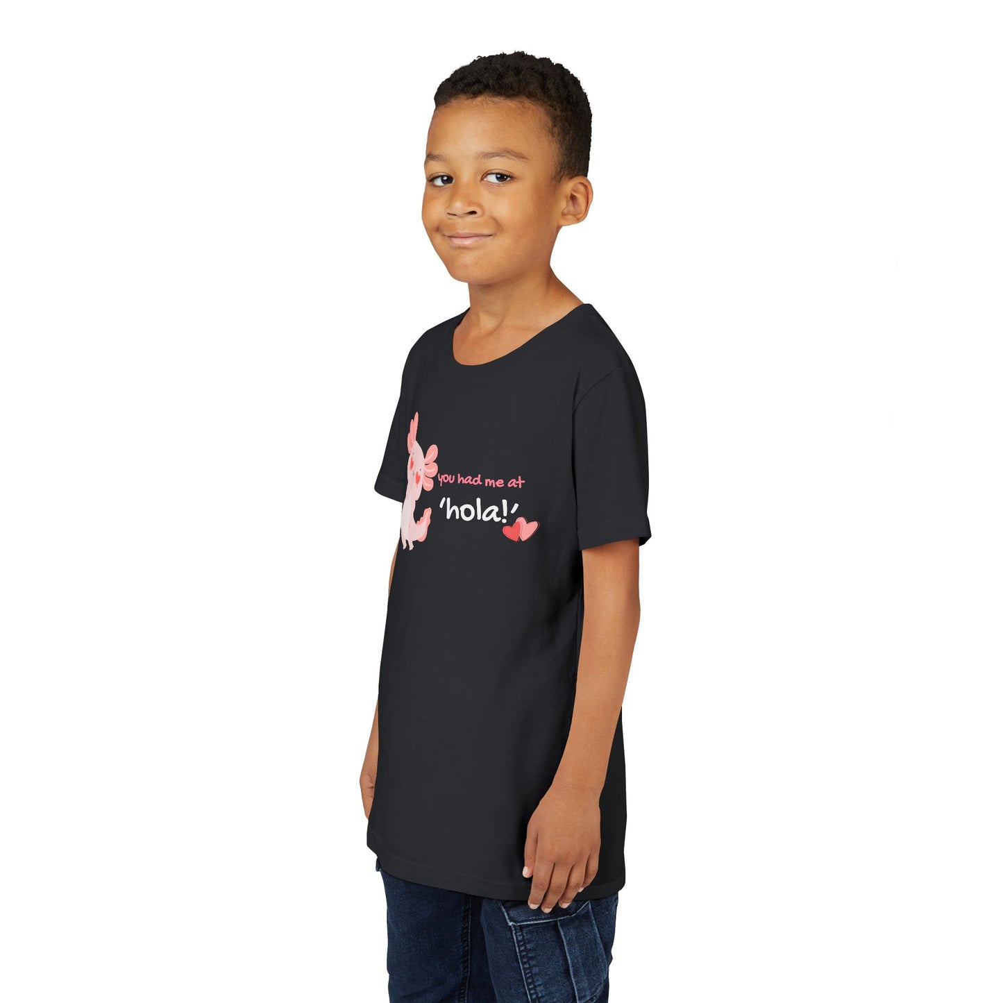 Axolotl 'Hola' - Unisex Kids Shirt