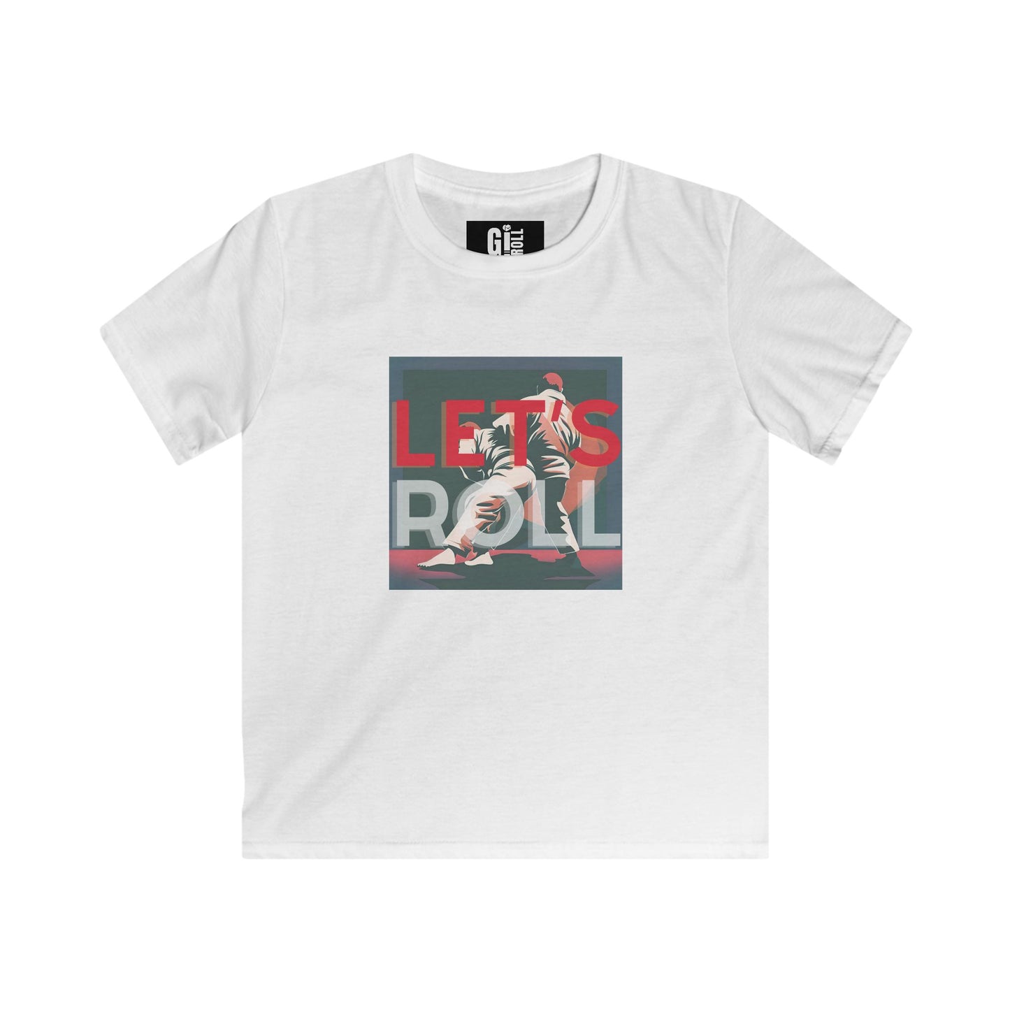 Let's Roll -Kids Softstyle Tee